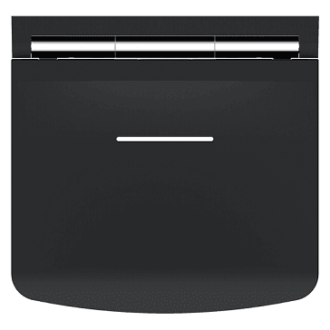 AKW Onyx Black Seat with Adjustable Leg - Adaptation Supplies