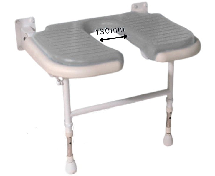 grey seat showing width