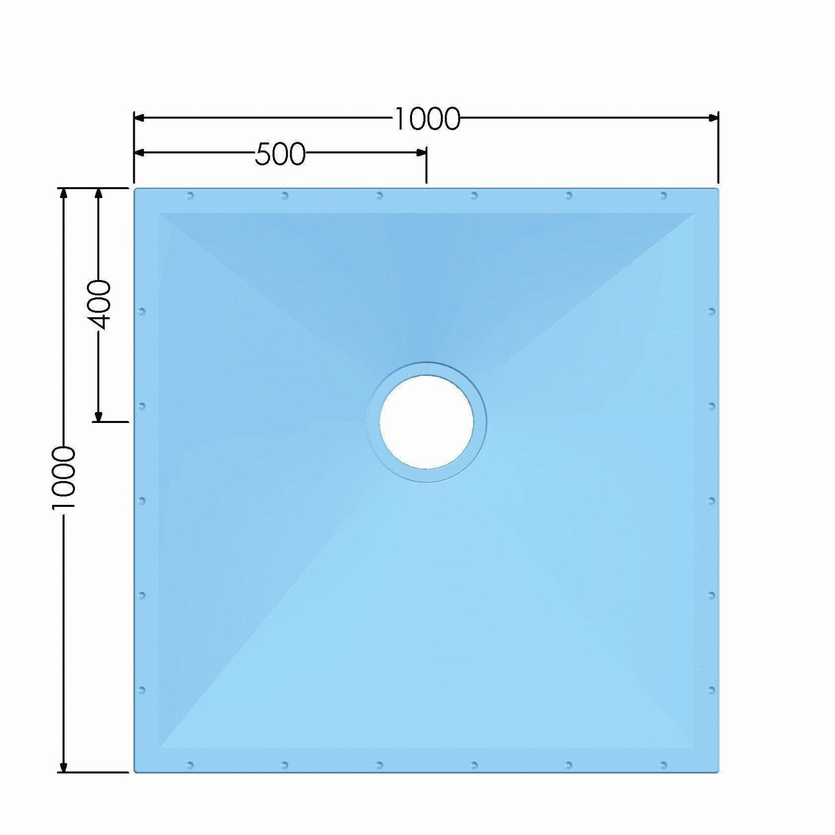 AKW Tuff Form Wet Room Former - Adaptation Supplies