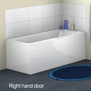 AKW Oulton Standard Walk In Bath - 1700x700mm - Adaptation Supplies