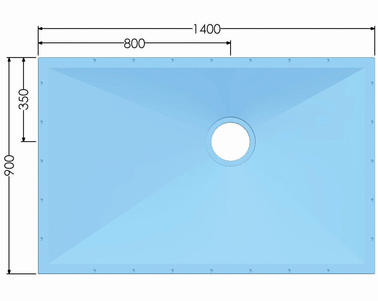 AKW Tuff Form Wet Room Former - Adaptation Supplies