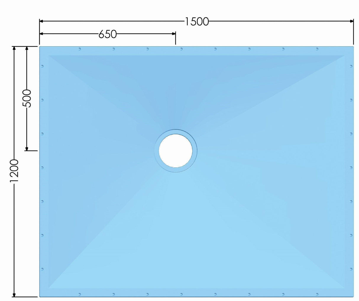 AKW Tuff Form Wet Room Former - Adaptation Supplies