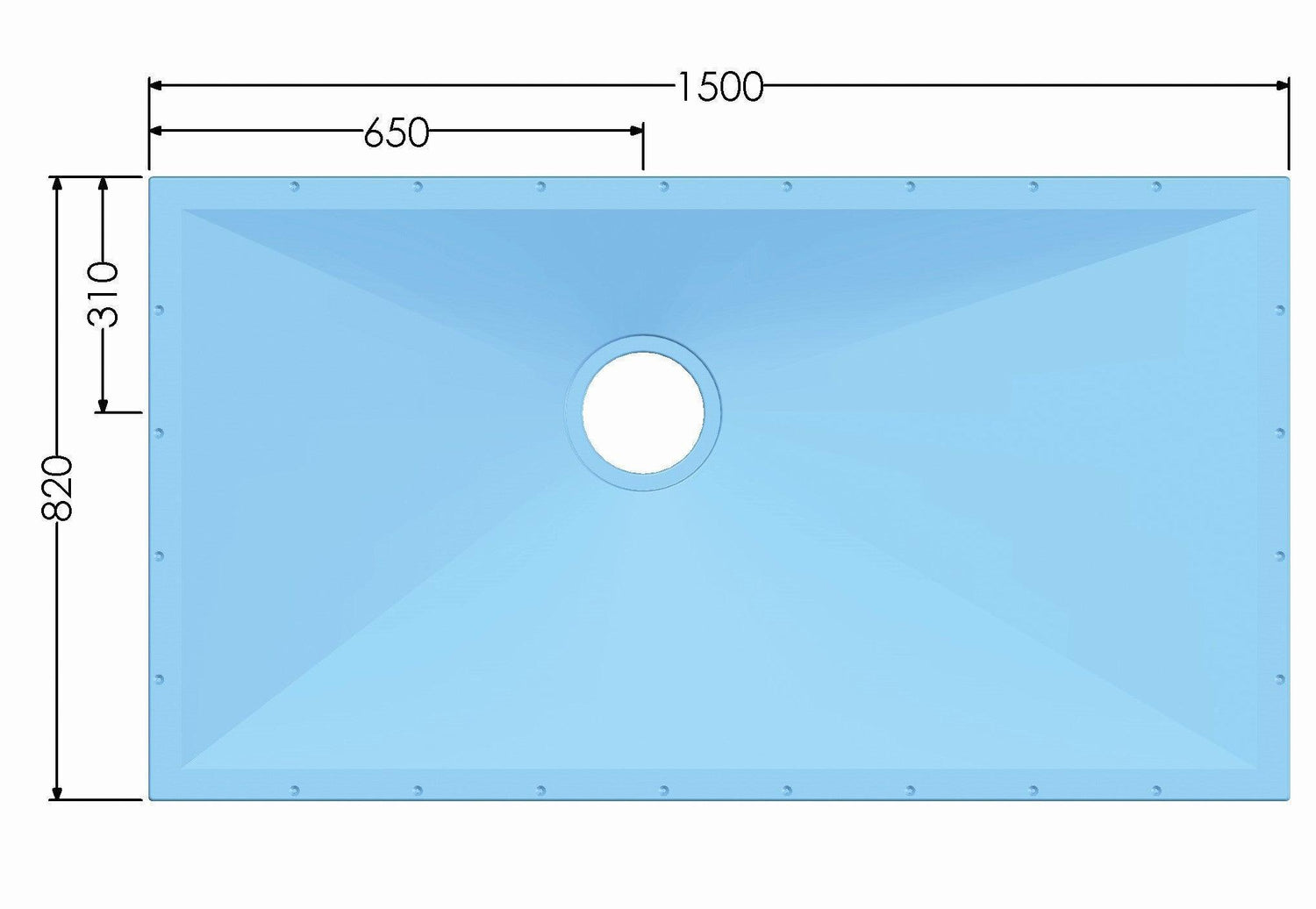 AKW Tuff Form Wet Room Former - Adaptation Supplies