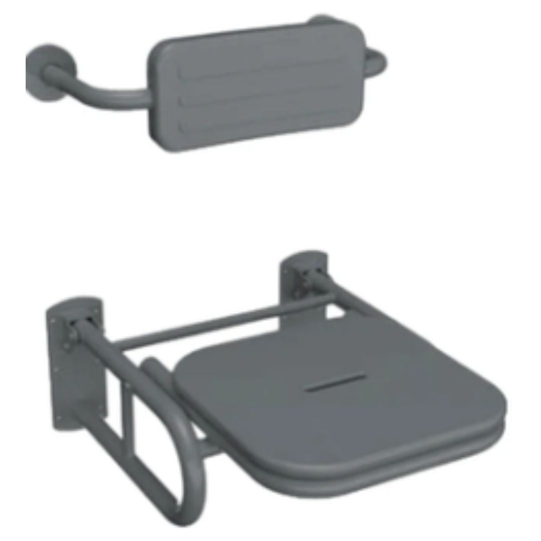 i.Care for ASL Stainless Steel Shower Chair with Backrest