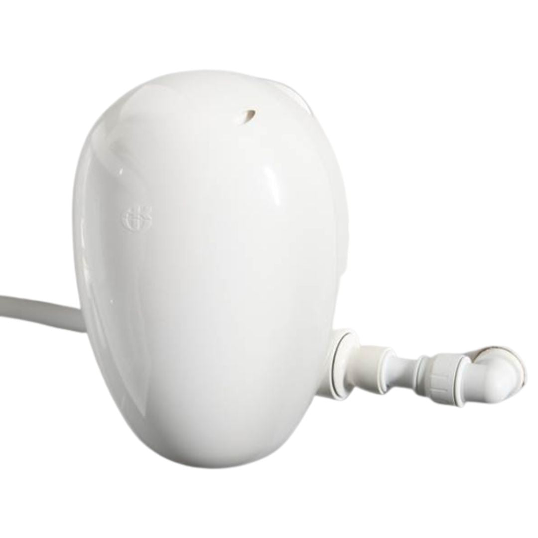 A white oval-shaped AKW Digipump M17 - Component Part , shown on a plain white background