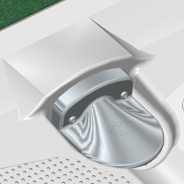 Close up of shower floor