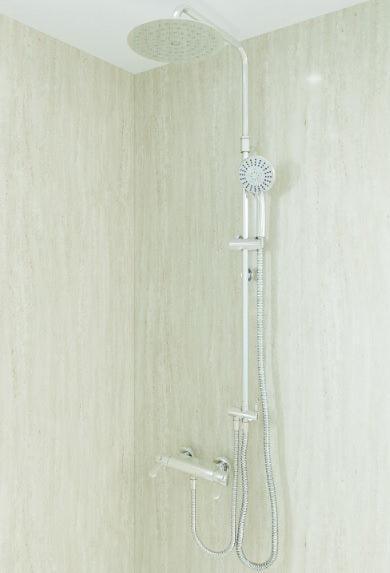 AKW Rain head shower kit with handset - Adaptation Supplies