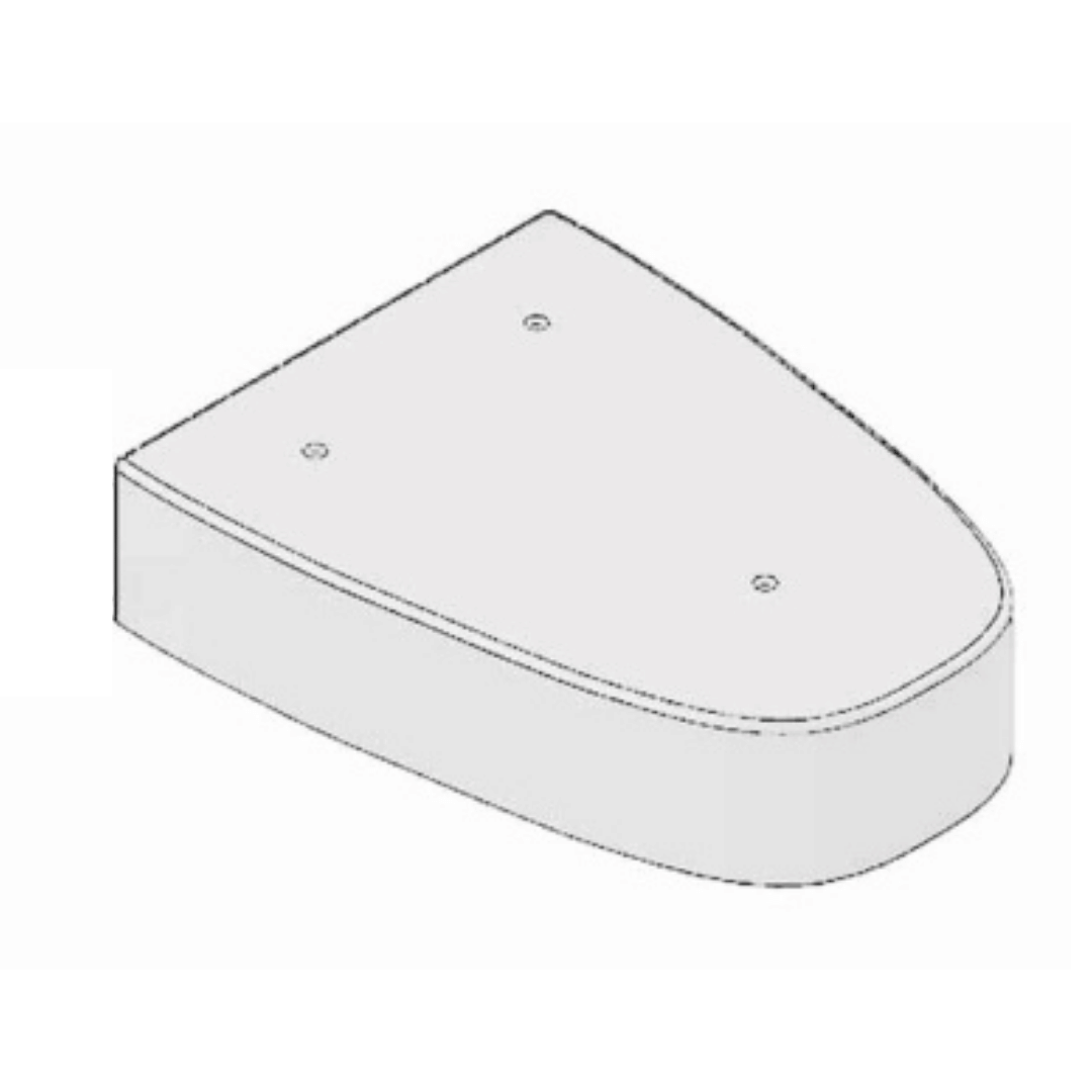 Back to wall yoilet plinth diagram