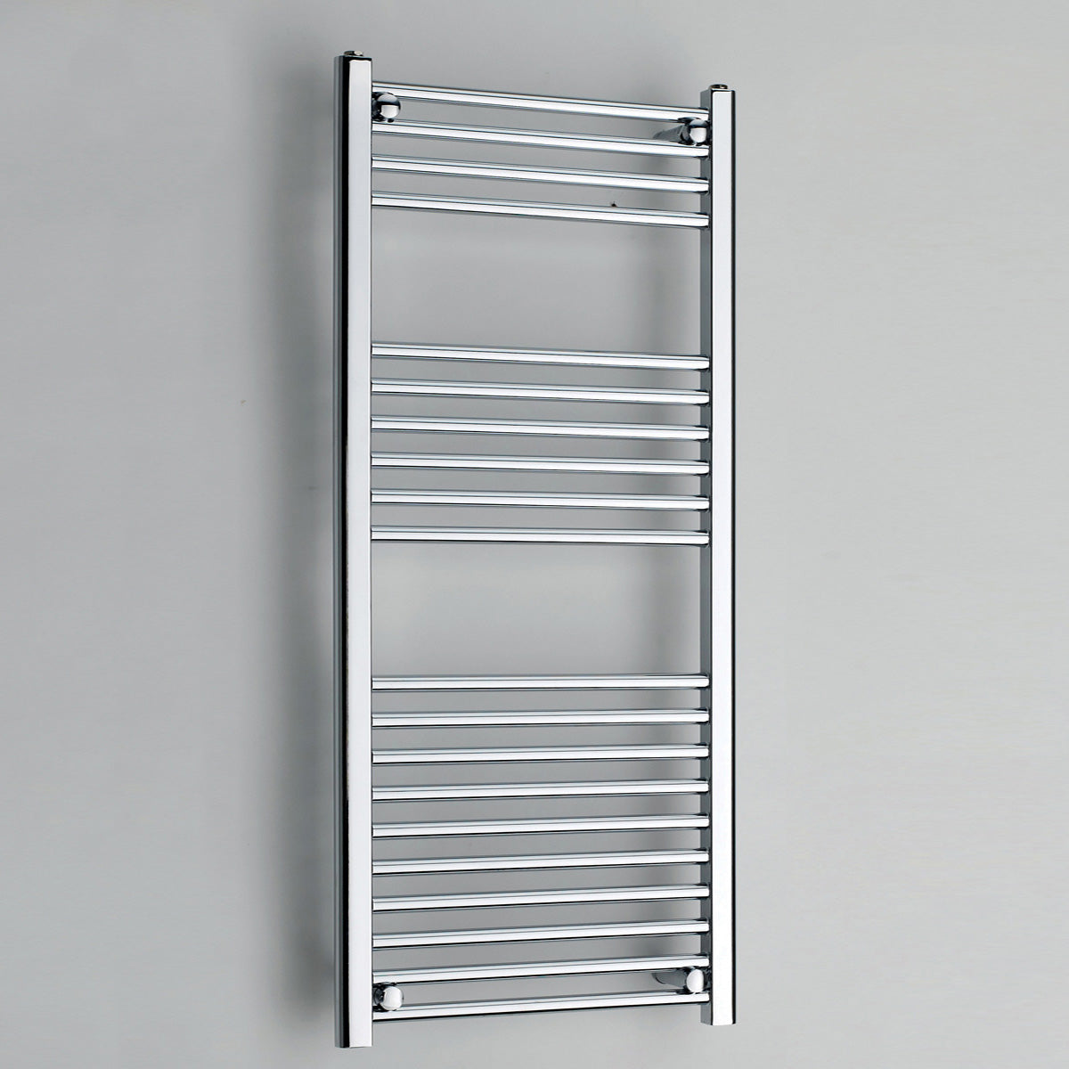 Kartell K-Rail 22mm Straight Heated Ladder Towel Rail - Chrome