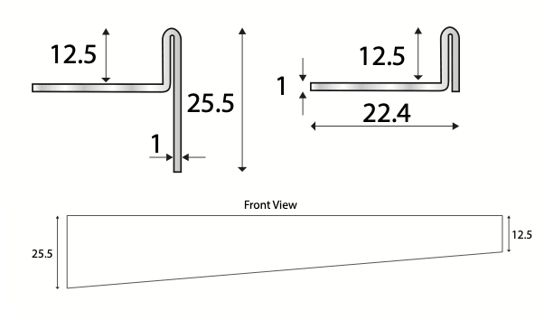 Inclined Shower Profile for Ultimate Wetroom Shower Dec