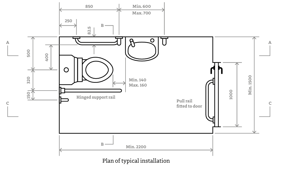 i.Care Doc M Toilet Pack | Rimless Low Level Set + Lever Handle
