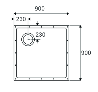 AKW Showerdec Wetroom Former