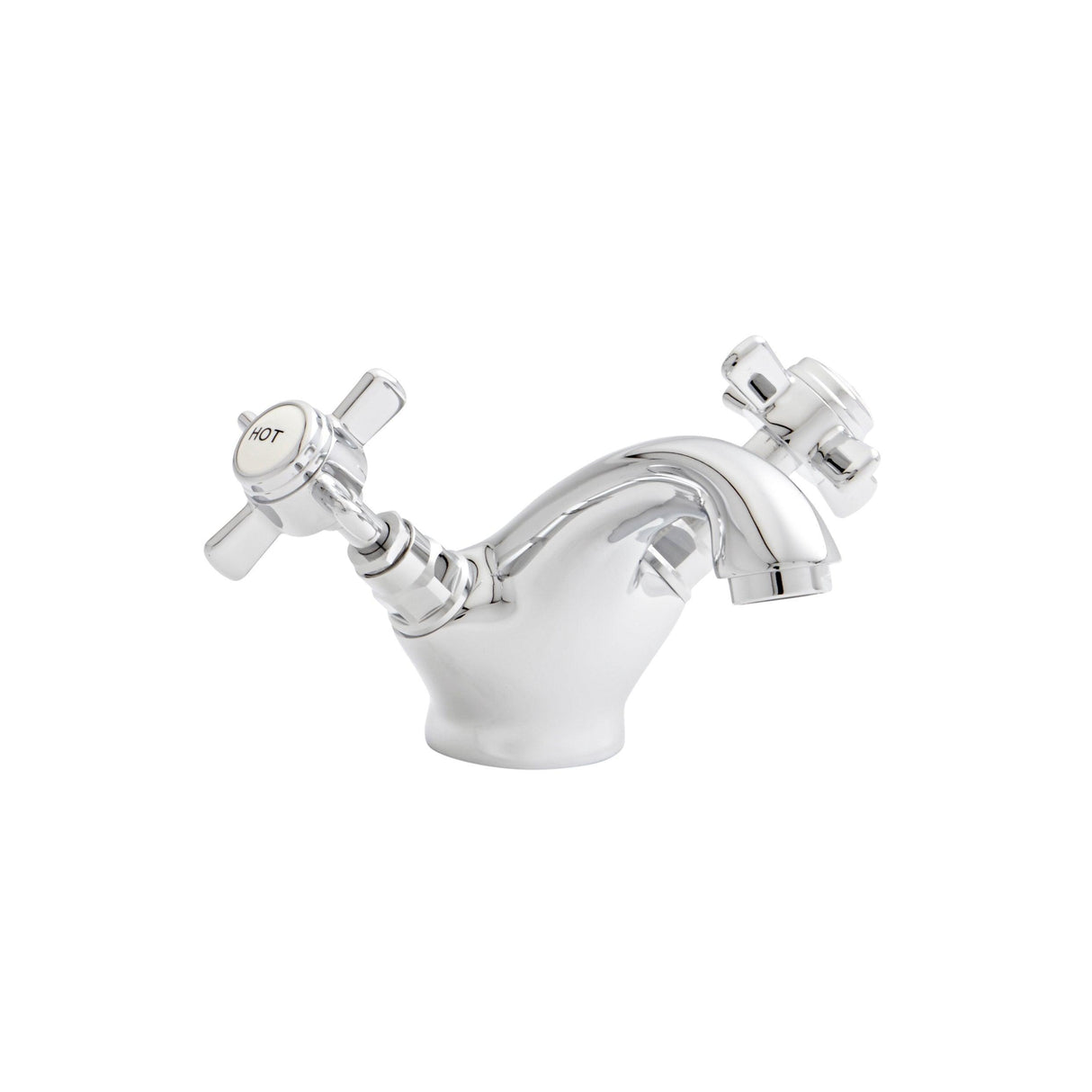 Kartell Klassique Mono Basin Mixer with Click Waste - Adaptation Supplies