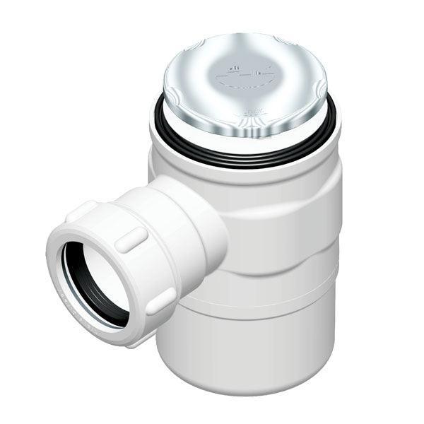 AKW TDTW 50mm White ABS Plastic Waste - Adaptation Supplies