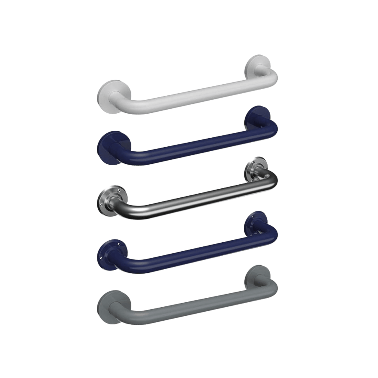 i.Care for ASL 450 Grab Rail in Steel & Stainless Steel