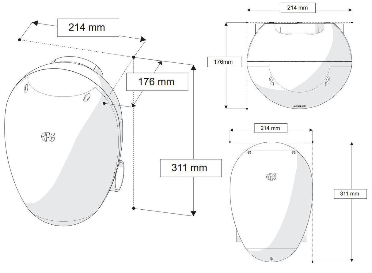 AKW Digipump M17 without waste - Adaptation Supplies