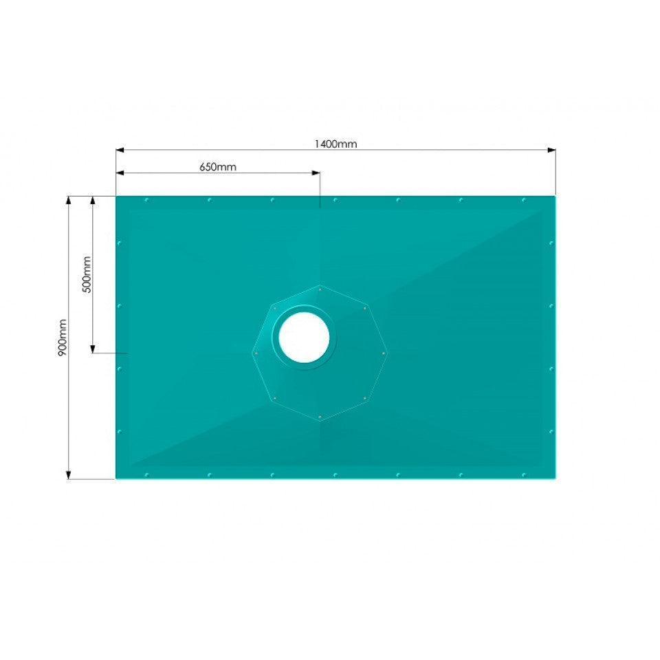 AKW Tuff Form8 Wetroom Floor Former - Adaptation Supplies