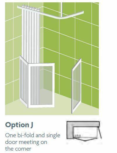 Impey Option J 750mm High Shower Screens - Adaptation Supplies Ltd