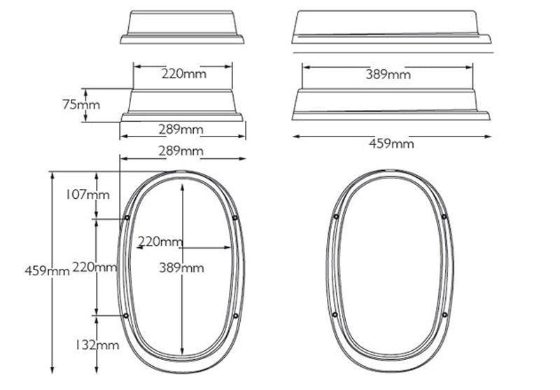 IP75 Impey Toilet Plinth 75mm - Adaptation Supplies