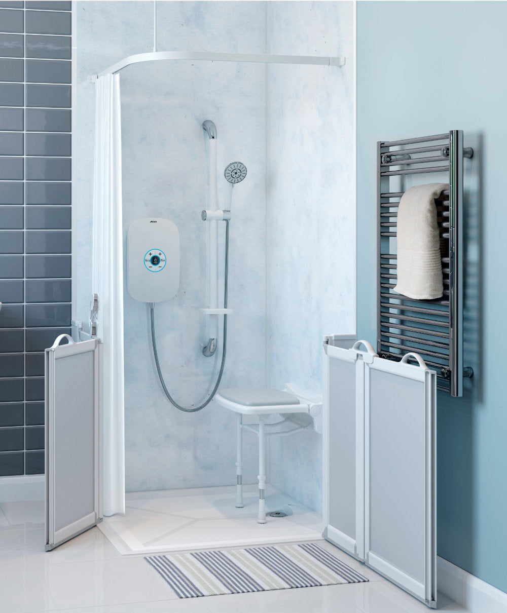 Half-Height Doors & Carer Shower Screens – Accessibility and Dementia-Friendly Design