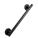 AKW Straight Matt Black Stainless Steel Grab Rail