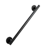 AKW Straight Matt Black Stainless Steel Grab Rail