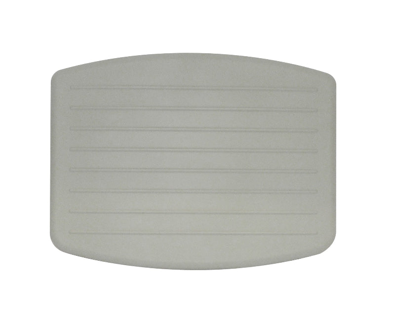 Gray cylindrical object on a white background