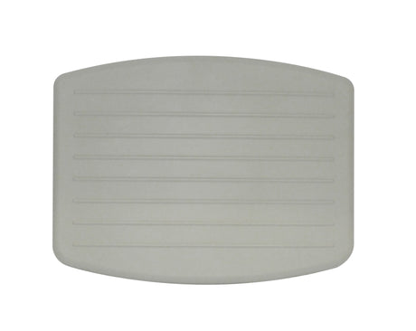 Gray cylindrical object on a white background