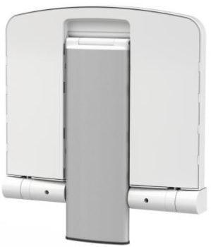 AKW Onyx Compact Fold-up Shower Seat White - Adaptation Supplies
