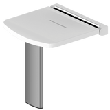 AKW Onyx White Seat with Adjustable Leg - Adaptation Supplies
