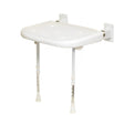 white seat on white background