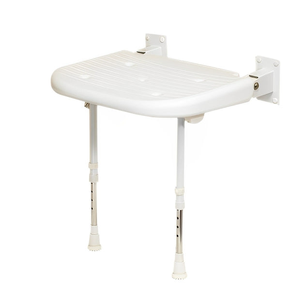 white seat on white background