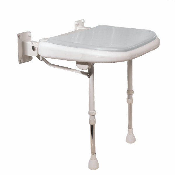 grey shower seat