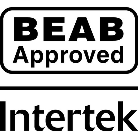 BEAB Approved Intertek logo with black text on a white background