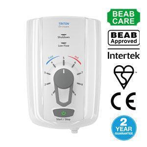 Triton Omnicare Design 9.5kW Electric shower - Adaptation Supplies