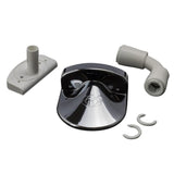 AKW Chrome Pumped Waste Pick Up Assembly - Adaptation Supplies