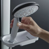 Close up of a shower head