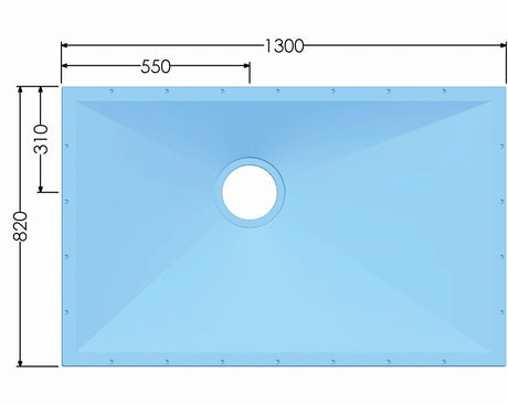 AKW Tuff Form Wet Room Former + Low Height Wet Waste for Tiled Floor - Adaptation Supplies