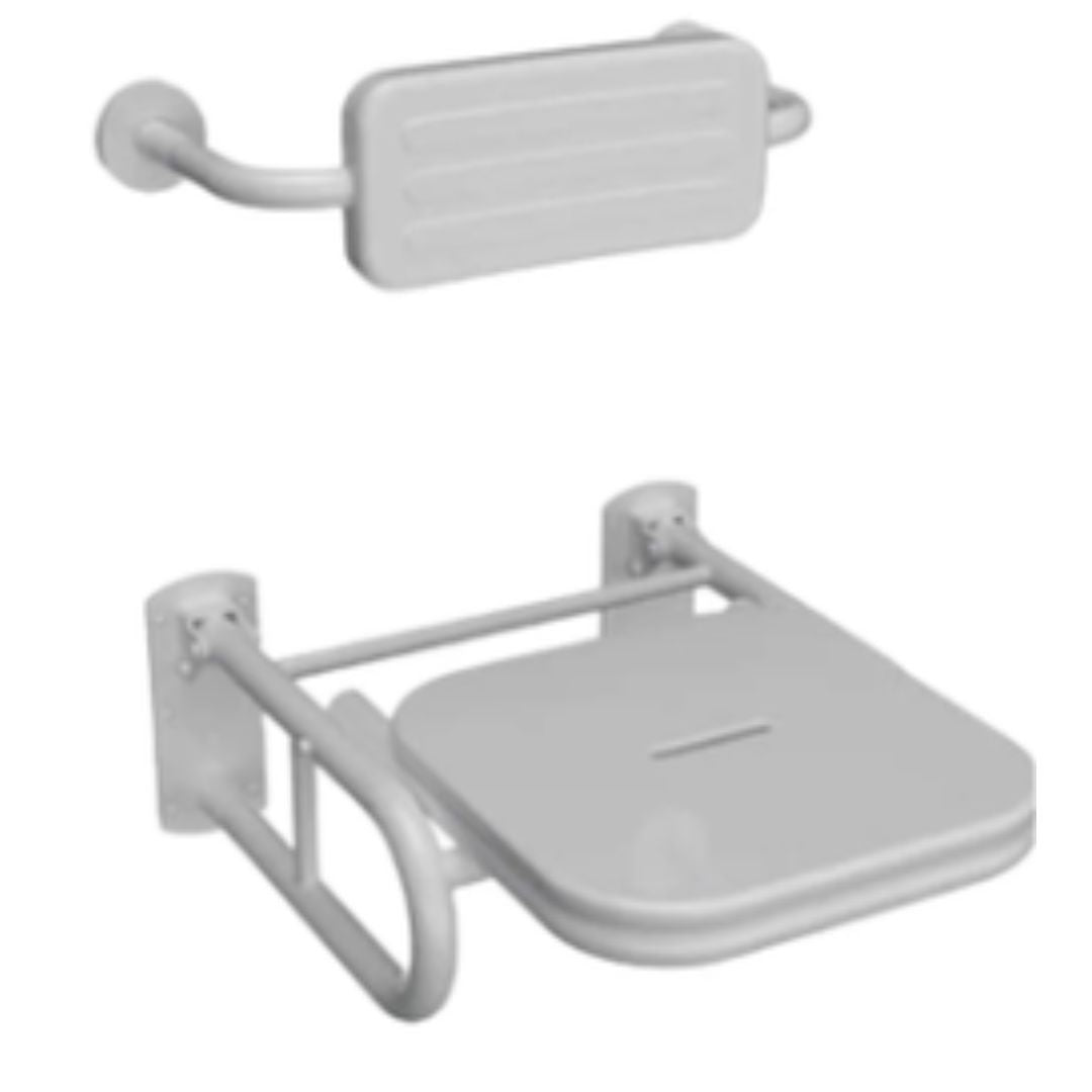 i.Care for ASL Stainless Steel Shower Chair with Backrest