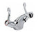 AKW 1/2 inch dual lever mono mixer basin tap