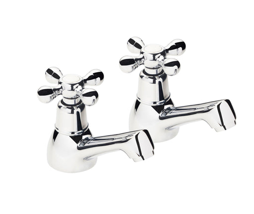AKW Cross Head Basin Taps (Pair)