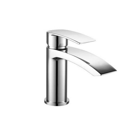 Kartell Curve Mono Basin Mixer with Click Waste - Adaptation Supplies
