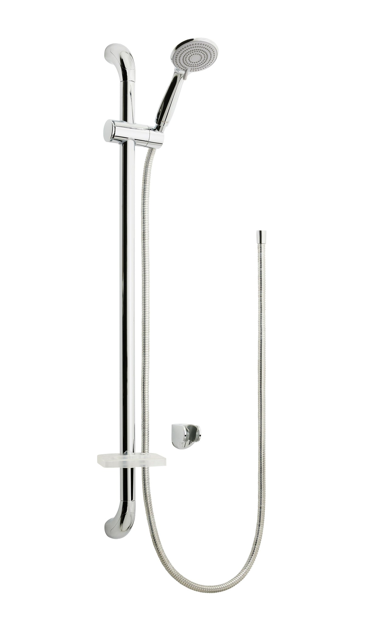 Akw Shower Riser AKW Care Shower Accessory Kit with rail Chrome 2m Hose | Adaptation ...