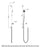 AKW Care Shower Accessory Kit with rail Chrome 2m Hose