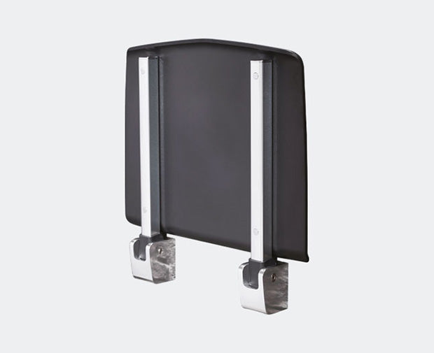 shower seat in folded position