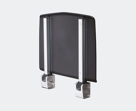 shower seat in folded position