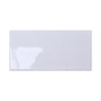 white gloss tile on white background