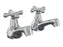 AKW Cross Head Bath Taps (pair)