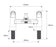 AKW Denova Bath Shower Mixer (excluding shower Kit)