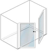 MOD 14 Half Height Shower Doors - Adaptation Supplies